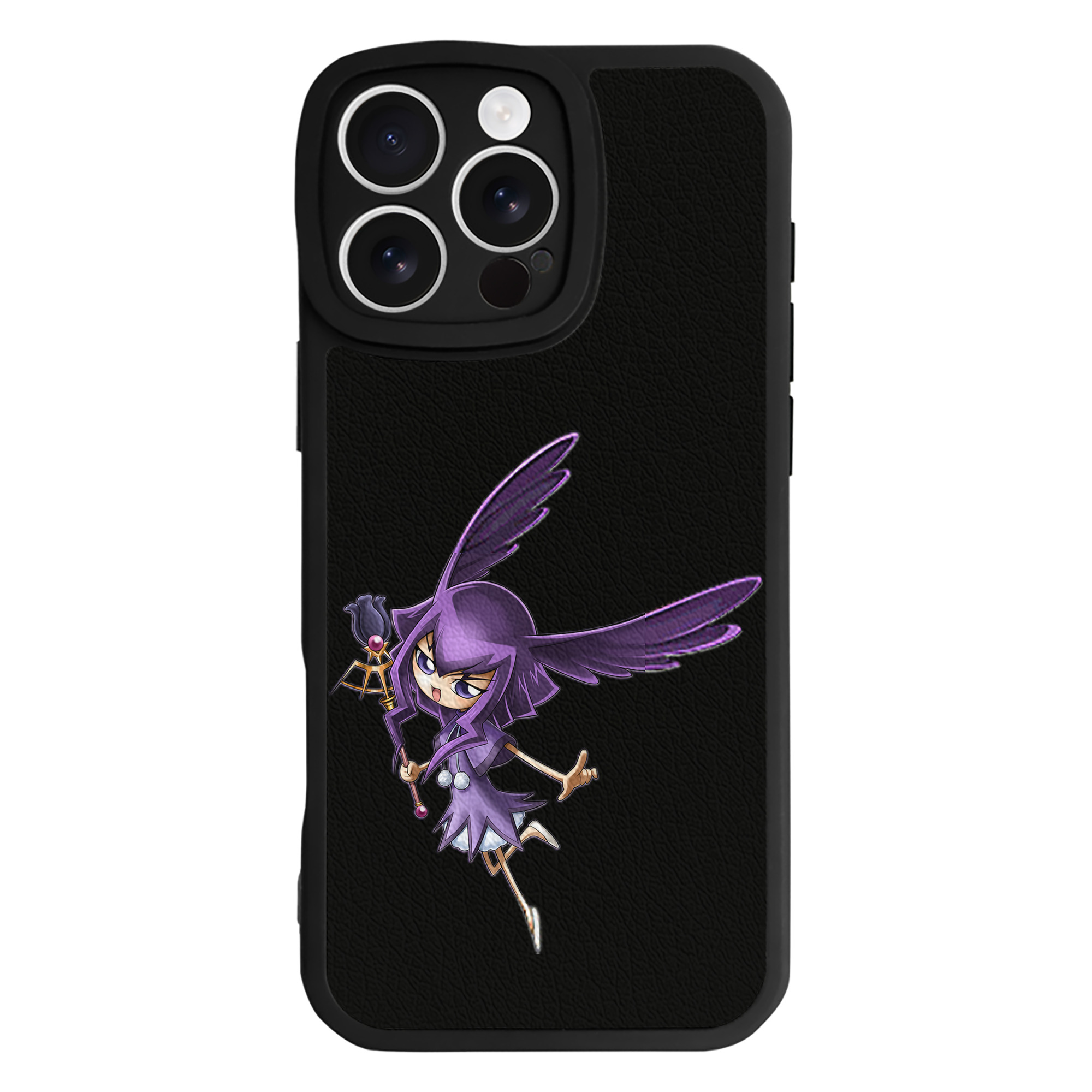 （画像用） 遊☆戯☆王 Yu-Gi-Oh! 【iPhone 16シリーズ対応】シリコンスマホケース（レザー調） 材質：シリコン